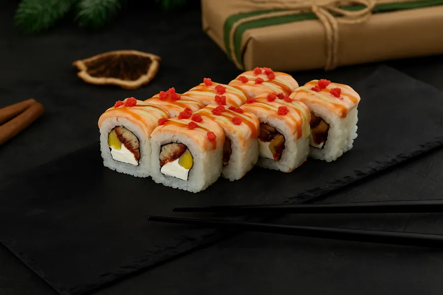 Новогодний гребешок