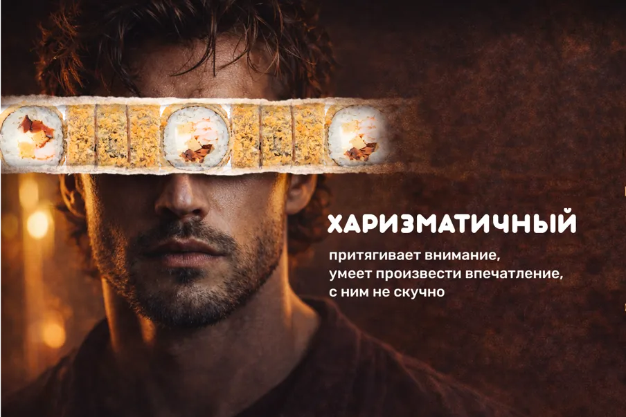 Жаренный ролл с креветкой
